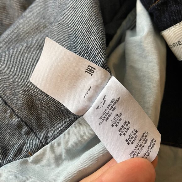 DRIES VAN NOTEN Vesto denim blouseon jacket/exc. cond/L - Picture 12 of 15